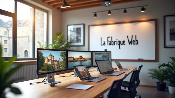 La création de site internet clé en main en loire-atlantique avec la fabrique web